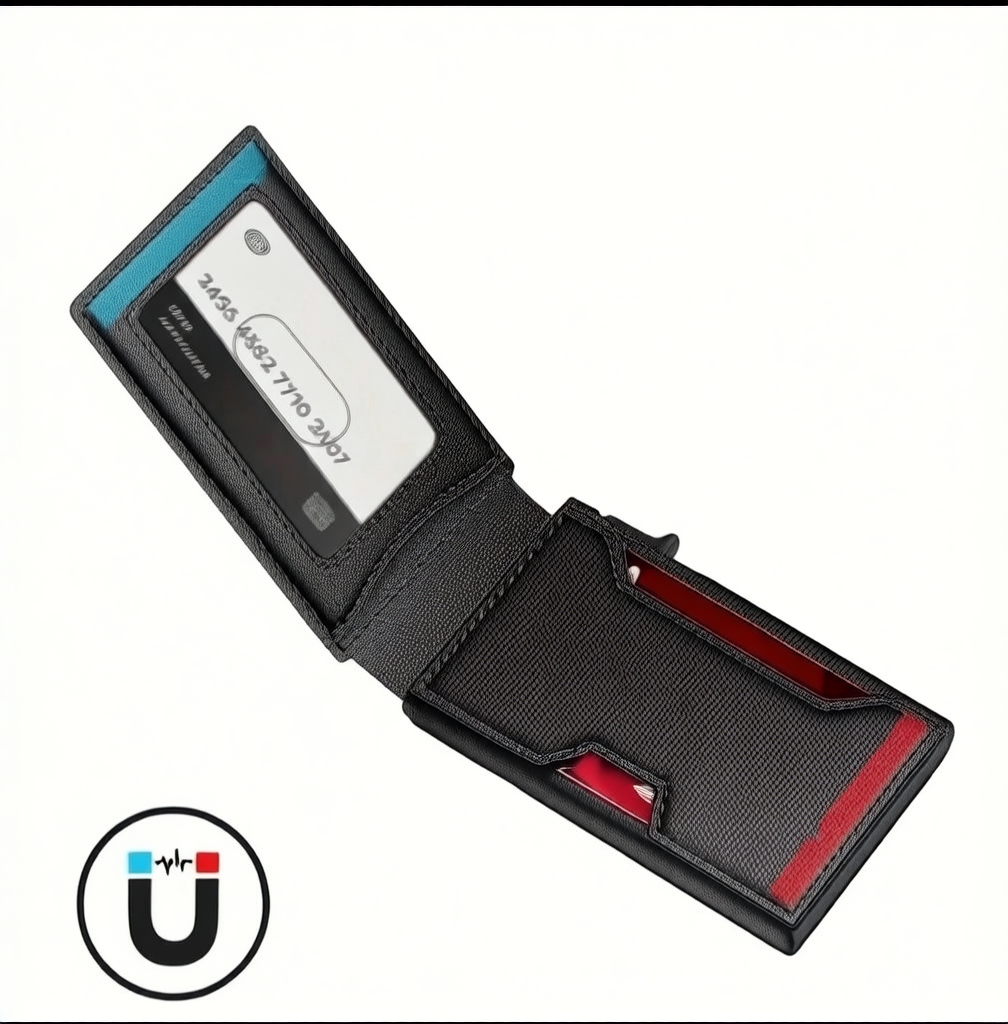 Mens Tactical RFID Blocking Bifold Wallet
