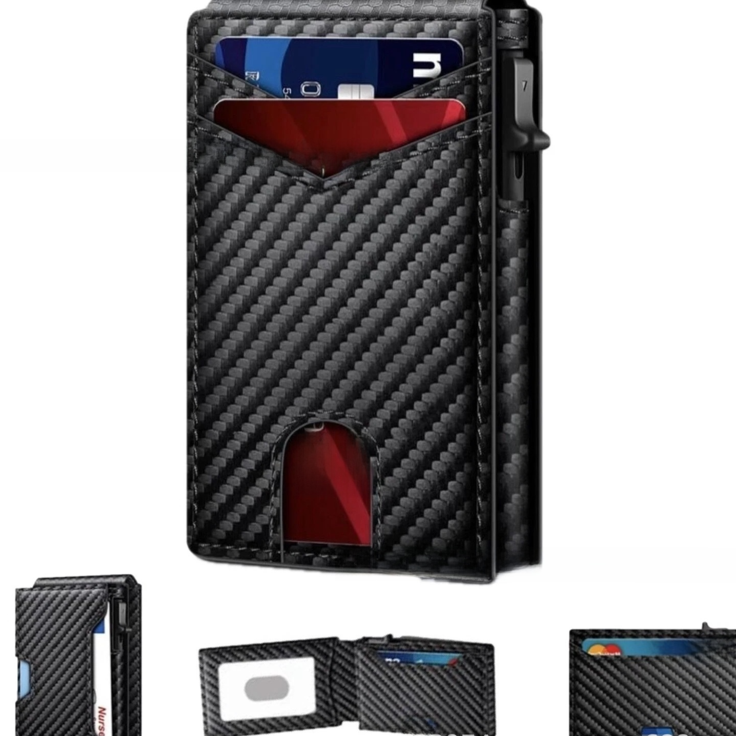 Mens Tactical RFID Blocking Bifold Wallet